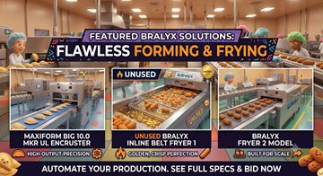 Flawless Forming & Frying with Bralyx Equipment