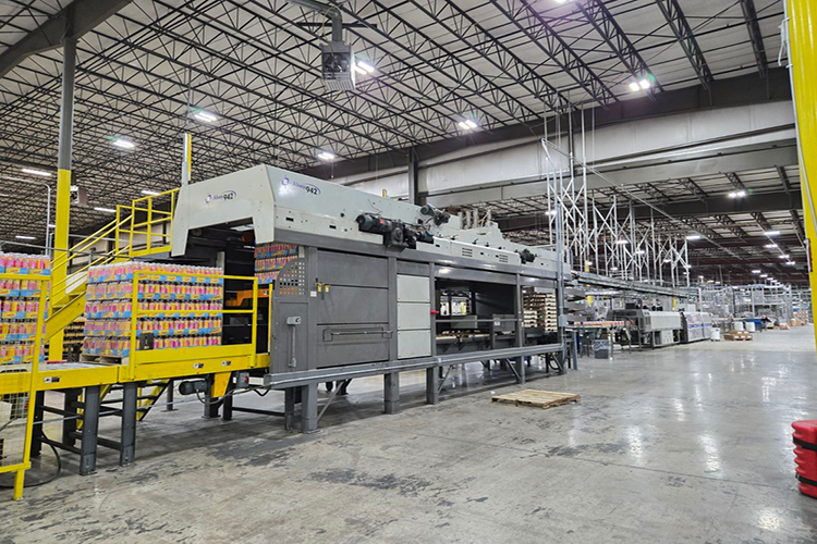 ALVEY 942 High Level High Speed Case Palletizer